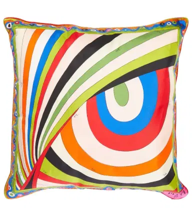 PUCCI Printed silk cushion | Thumbnail 1