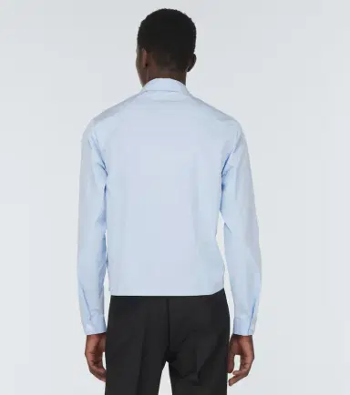 Prada Studded cotton blouson jacket | Thumbnail 2