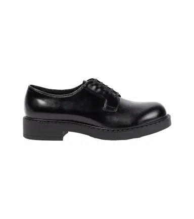 Prada Brushed leather Derby shoes | Thumbnail 1