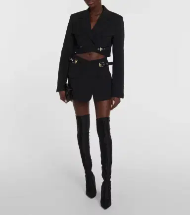 Dion Lee Interlock high-rise wrap miniskirt | Thumbnail 3