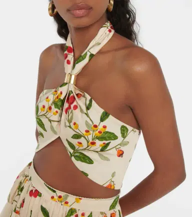 Agua by Agua Bendita Mulato halterneck top | Thumbnail 2