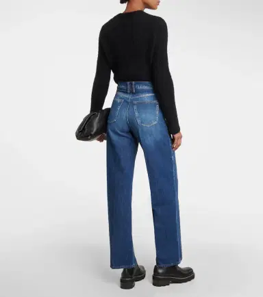 Frame Le High 'N' Tight wide-leg jeans | Thumbnail 2