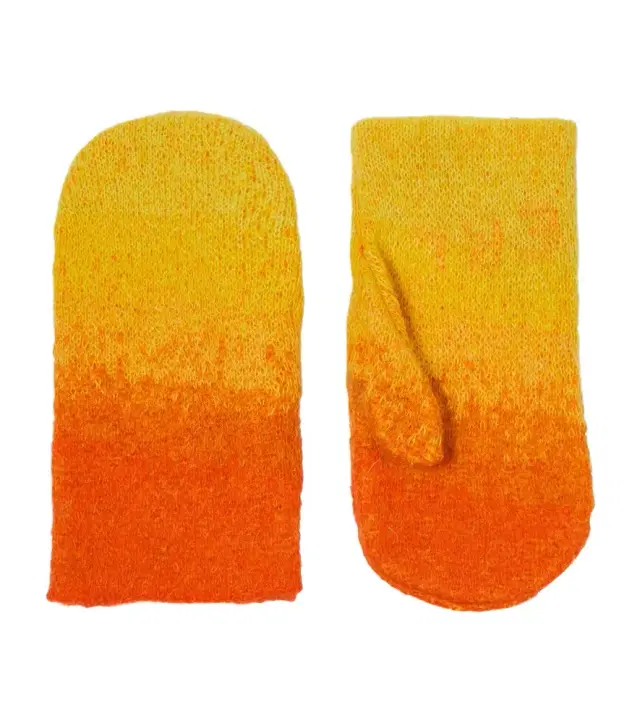 ERL Gradient mohair-blend mittens
