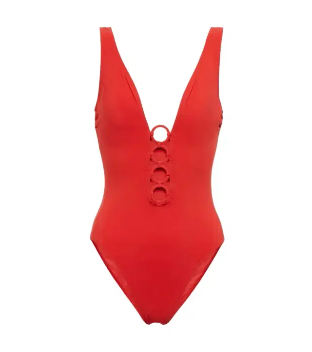 Karla Colletto Morgan V-neck swimsuit