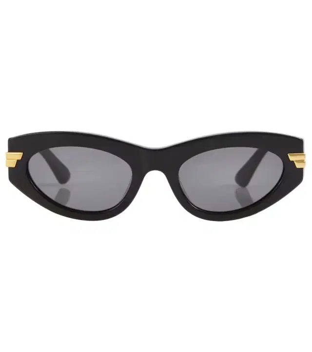 Bottega Veneta Classic oval sunglasses