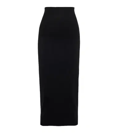 Victoria Beckham VB Body high-rise knit midi skirt | Thumbnail 1