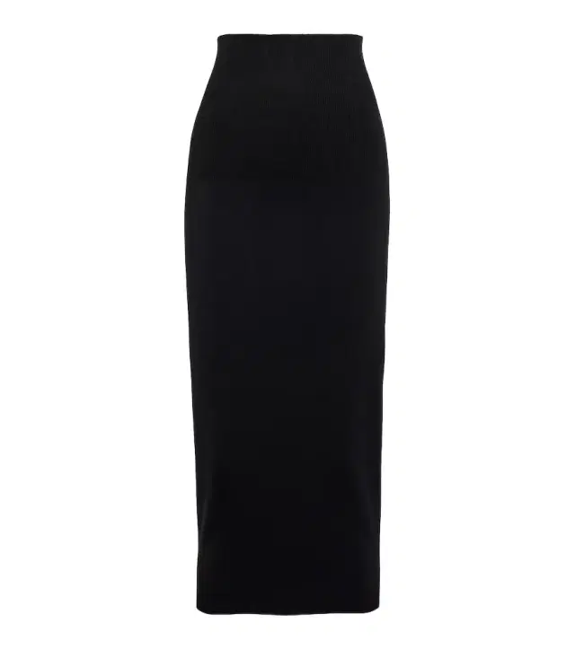 Victoria Beckham VB Body high-rise knit midi skirt