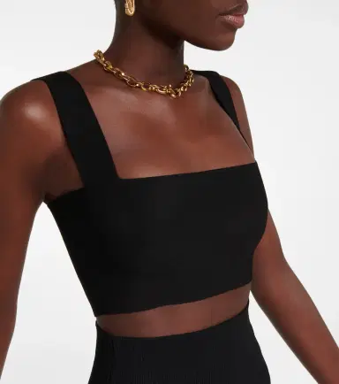 Victoria Beckham Body square-neck bandeau top | Thumbnail 3 Victoria Beckham Body square-neck bandeau top | Thumbnail 3