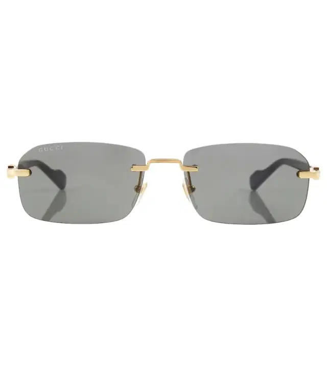 Rectangular sunglasses