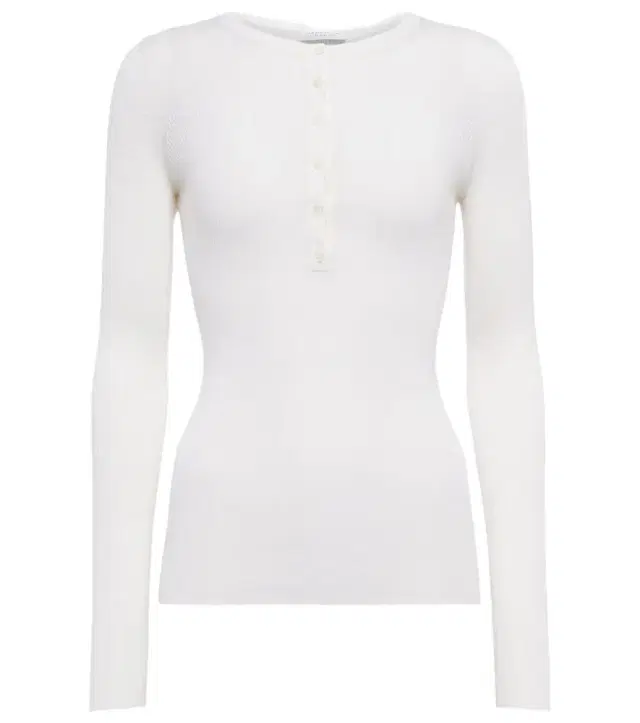 Gabriela Hearst Julian cashmere and silk top