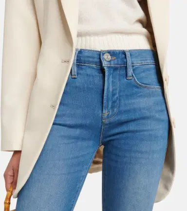 Frame Le High Skinny Raw After jeans | Thumbnail 3