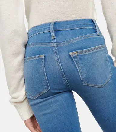 Frame Le High Skinny Raw After jeans | Thumbnail 6