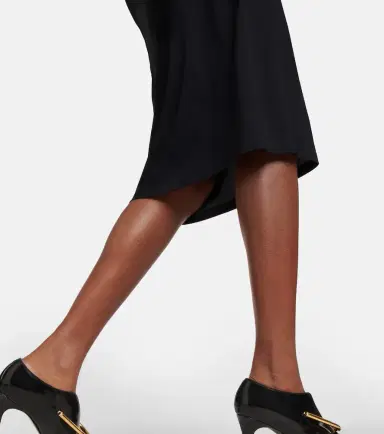 Jil Sander Fitted jersey midi dress | Thumbnail 5
