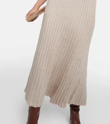 Gabriela Hearst Amor silk and cashmere midi dress | Thumbnail 2