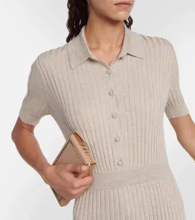 Gabriela Hearst Amor silk and cashmere midi dress | Thumbnail 4