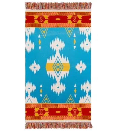 Alanui Icon jacquard wool throw | Thumbnail 1 Alanui Icon jacquard wool throw | Thumbnail 1