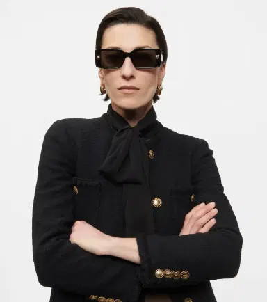Cartier Eyewear Collection Panthère de Cartier rectangular sunglasses | Thumbnail 6