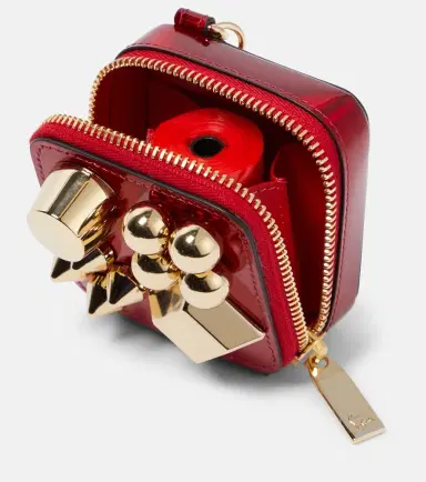 Christian Louboutin Embellished leather waste bag holder | Thumbnail 3