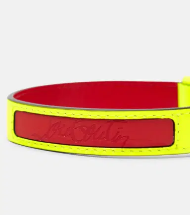 Christian Louboutin Loubicollar S leather dog collar | Thumbnail 2