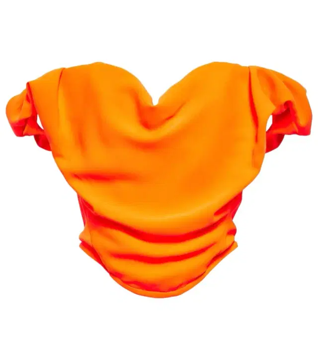Vivienne Westwood Sunday off-shoulder crêpe corset top