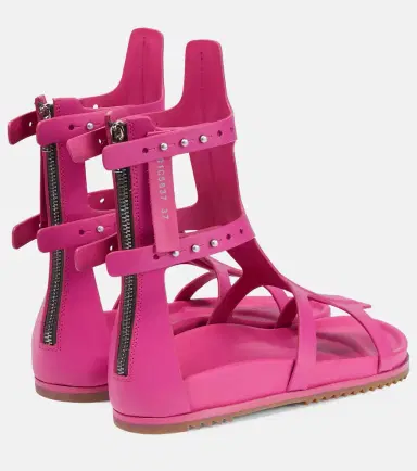 Rick Owens Rubber gladiator sandals | Thumbnail 2 Rick Owens Rubber gladiator sandals | Thumbnail 2