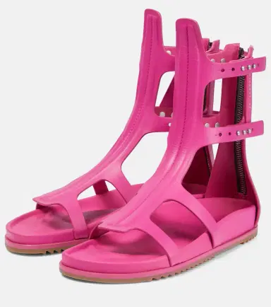 Rick Owens Rubber gladiator sandals | Thumbnail 3 Rick Owens Rubber gladiator sandals | Thumbnail 3