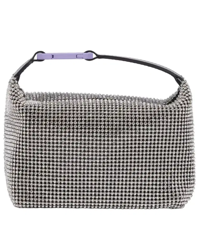 Eera Eéra Moonbag embellished mesh shoulder bag