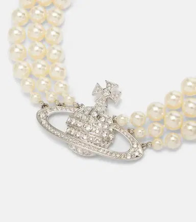 Vivienne Westwood Embellished choker | Thumbnail 3 Vivienne Westwood Embellished choker | Thumbnail 3