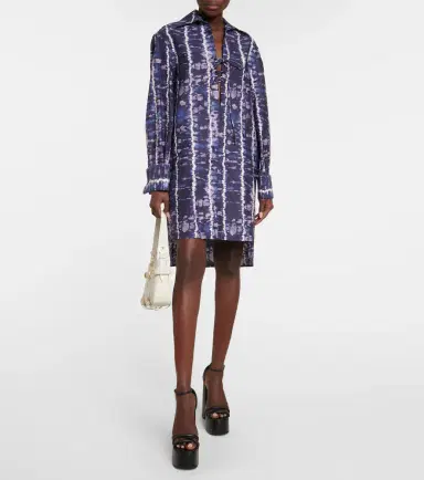Altuzarra Nia printed cotton-blend shirt dress | Thumbnail 4