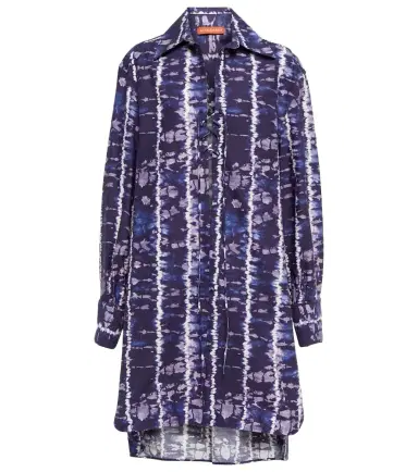 Altuzarra Nia printed cotton-blend shirt dress | Thumbnail 1