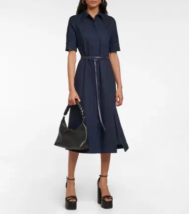 Altuzarra Kieran denim midi dress | Thumbnail 2