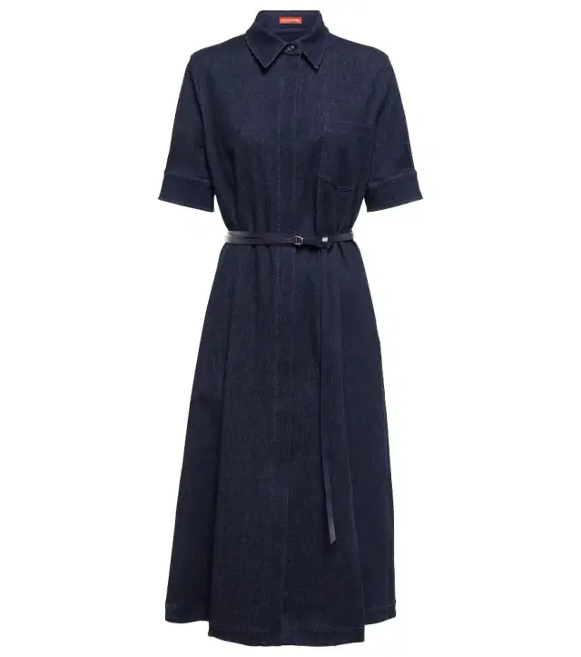 Kieran denim midi dress