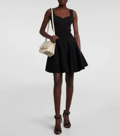Alaïa Alaïa Le Papa leather shoulder bag | Thumbnail 4