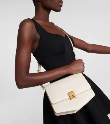 Alaïa Alaïa Le Papa leather shoulder bag | Thumbnail 5