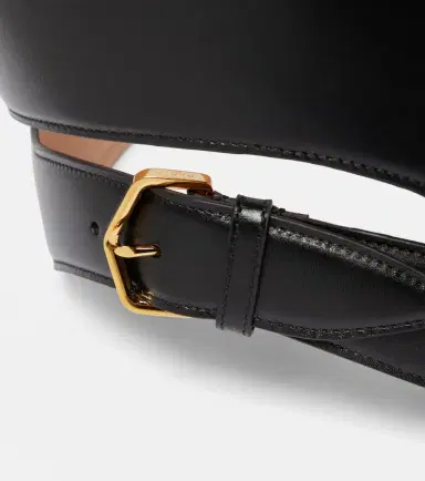 Alaïa Alaïa Cut-out leather belt | Thumbnail 2
