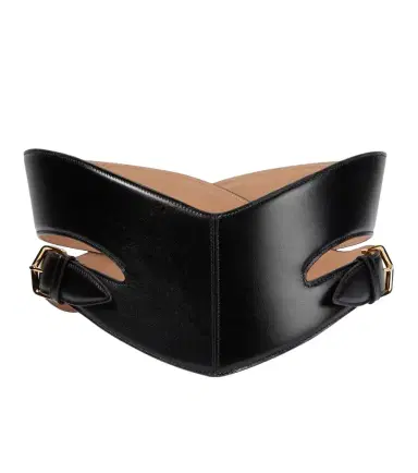 Alaïa Alaïa Cut-out leather belt | Thumbnail 1