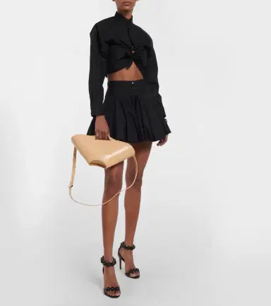 Alaïa Alaïa Khaima Small leather tote bag | Thumbnail 4