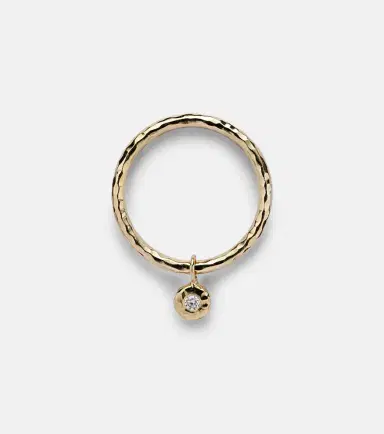 Octavia Elizabeth Nesting Gem 18kt gold stacking ring with diamond | Thumbnail 4 Octavia Elizabeth Nesting Gem 18kt gold stacking ring with diamond | Thumbnail 4