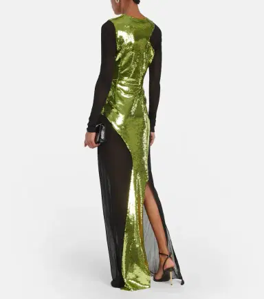 Tom Ford Liquid sequin and tulle gown | Thumbnail 4 Tom Ford Liquid sequin and tulle gown | Thumbnail 4
