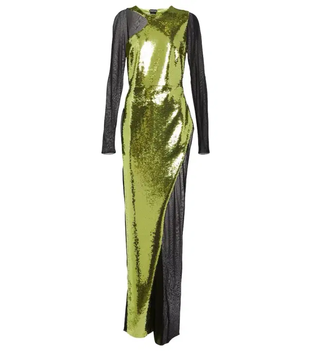 Tom Ford Liquid sequin and tulle gown