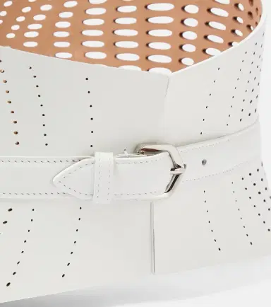 Alaïa Alaïa Neo leather corset belt | Thumbnail 2