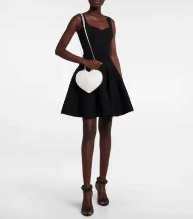 Alaia Alaïa Le Coeur leather crossbody bag | Thumbnail 2 Alaia Alaïa Le Coeur leather crossbody bag | Thumbnail 2