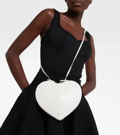 Alaia Alaïa Le Coeur leather crossbody bag | Thumbnail 3 Alaia Alaïa Le Coeur leather crossbody bag | Thumbnail 3