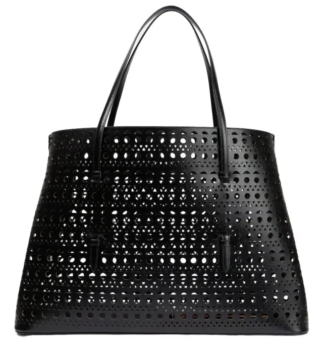 Alaia Alaïa Mina 50 Large leather tote bag