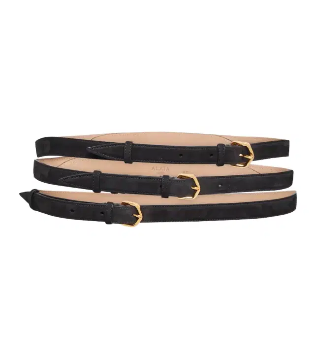 Alaia Alaïa Multi slim leather belt
