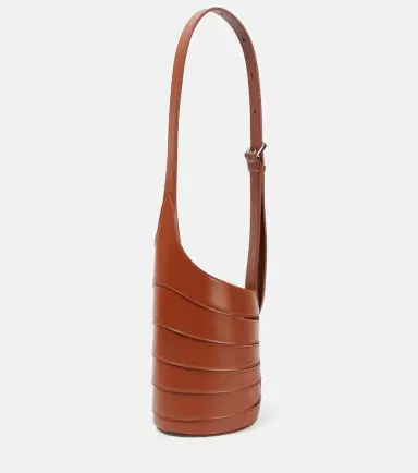 Alaia Alaïa Babel Small leather shoulder bag | Thumbnail 4