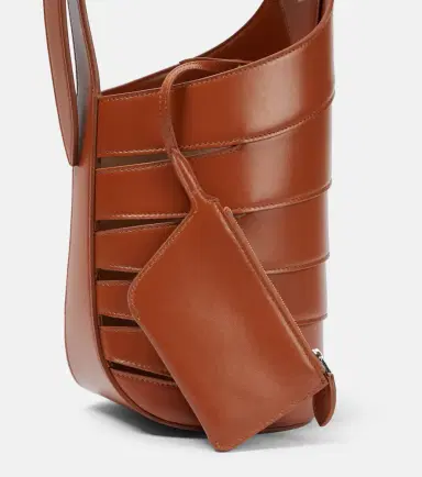 Alaia Alaïa Babel Small leather shoulder bag | Thumbnail 6