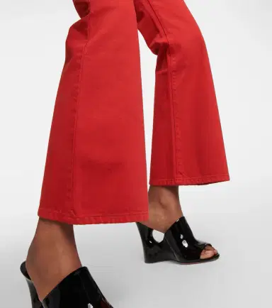 Alaia Alaïa High-rise bootcut jeans | Thumbnail 4 Alaia Alaïa High-rise bootcut jeans | Thumbnail 4