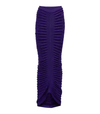 Alaïa Alaïa Ruched midi skirt | Thumbnail 1