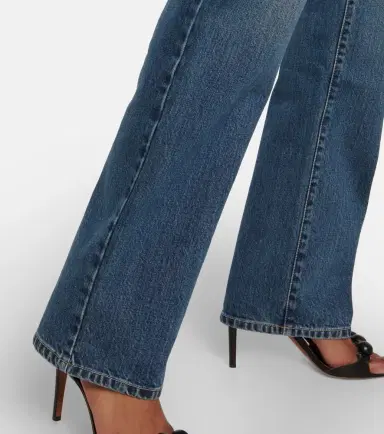 Alaia Alaïa Lover low-rise straight jeans | Thumbnail 6